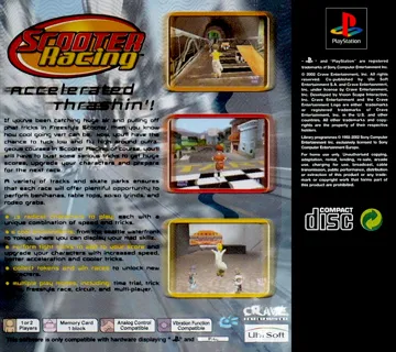 Scooter Racing (EU) box cover back